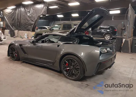 2016 Chevrolet Corvette Z06 из США, поврежденный, VIN 1G1YU2D64G5603623